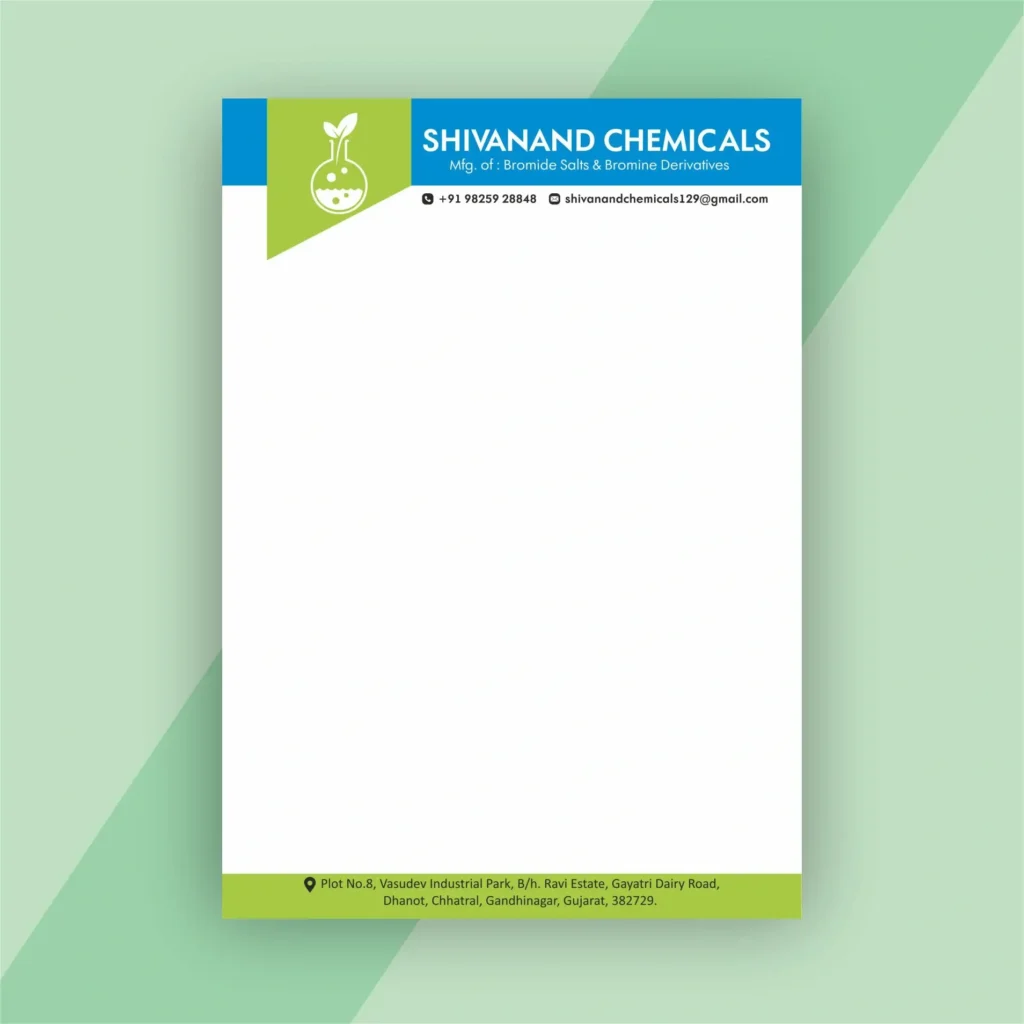 Letterhead Printing Services in Vastral, Ahmedabad – Shree KP Kumar