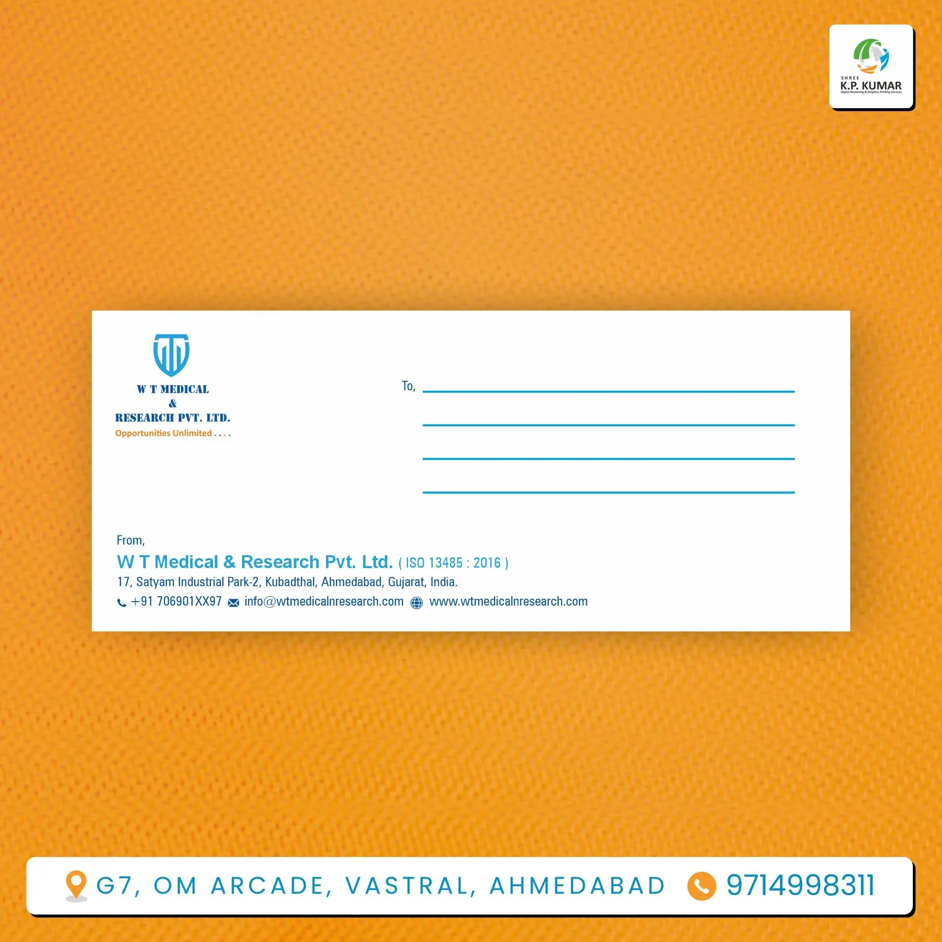 Envelope Printing in Ahmedabad