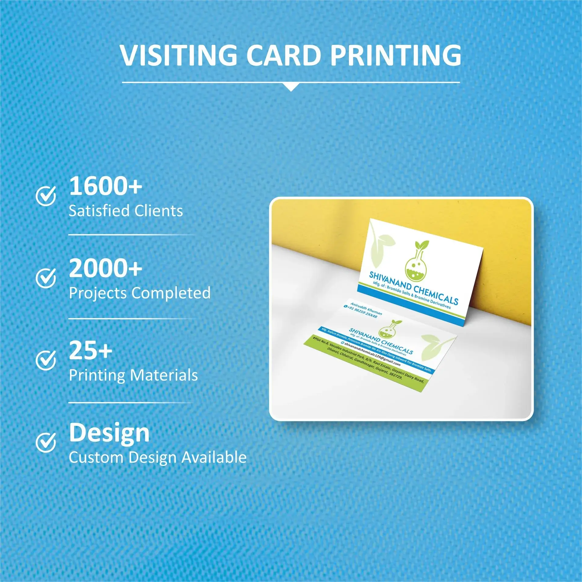 Professional Business Card Printing in Vastral